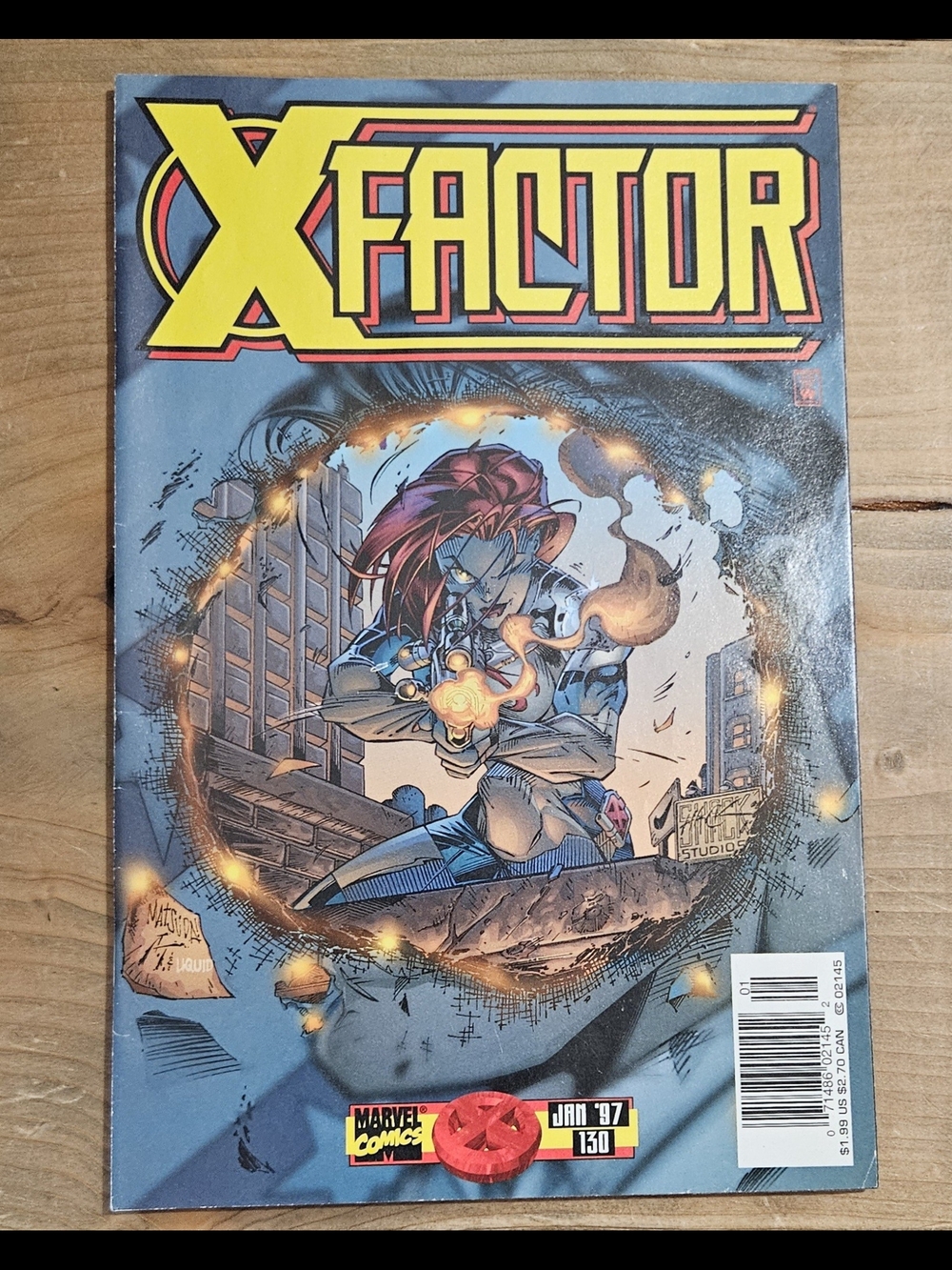 X-Factor #130, Jan 97 - Marvel Comics - Mackie, Battle, Milgrom